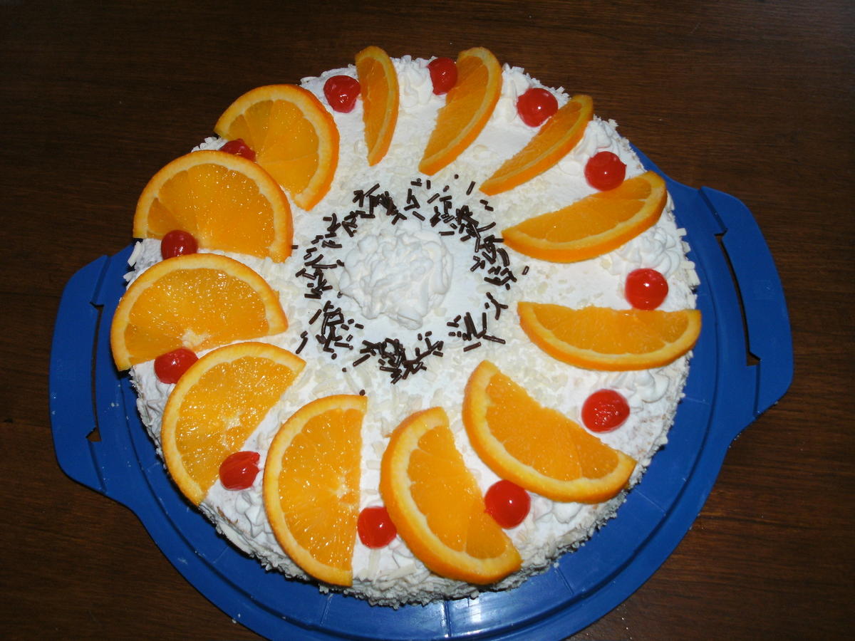 MARASCHINO - ORANGEN- TORTE - Rezept mit Bild - kochbar.de