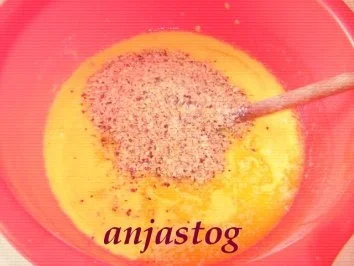 Hasselnüss Mais Mehl Kuchen - Rezept - Bild Nr. 2