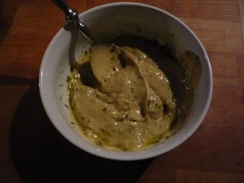 Huhn unter Senfkruste mit Mischgemüse und Reis - Rezept - Bild Nr. 3