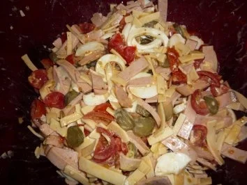 Wurstsalat à la Ina - Rezept