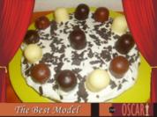 Schaumhaubentorte mit Schokolade - Rezept