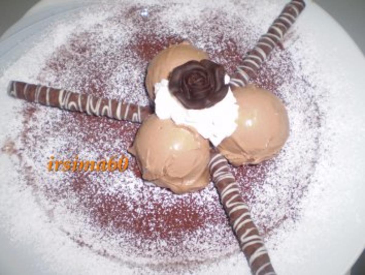 Bilder für Schokoladen – Zimt - Eis mit einem Hauch Zitrone - Rezept