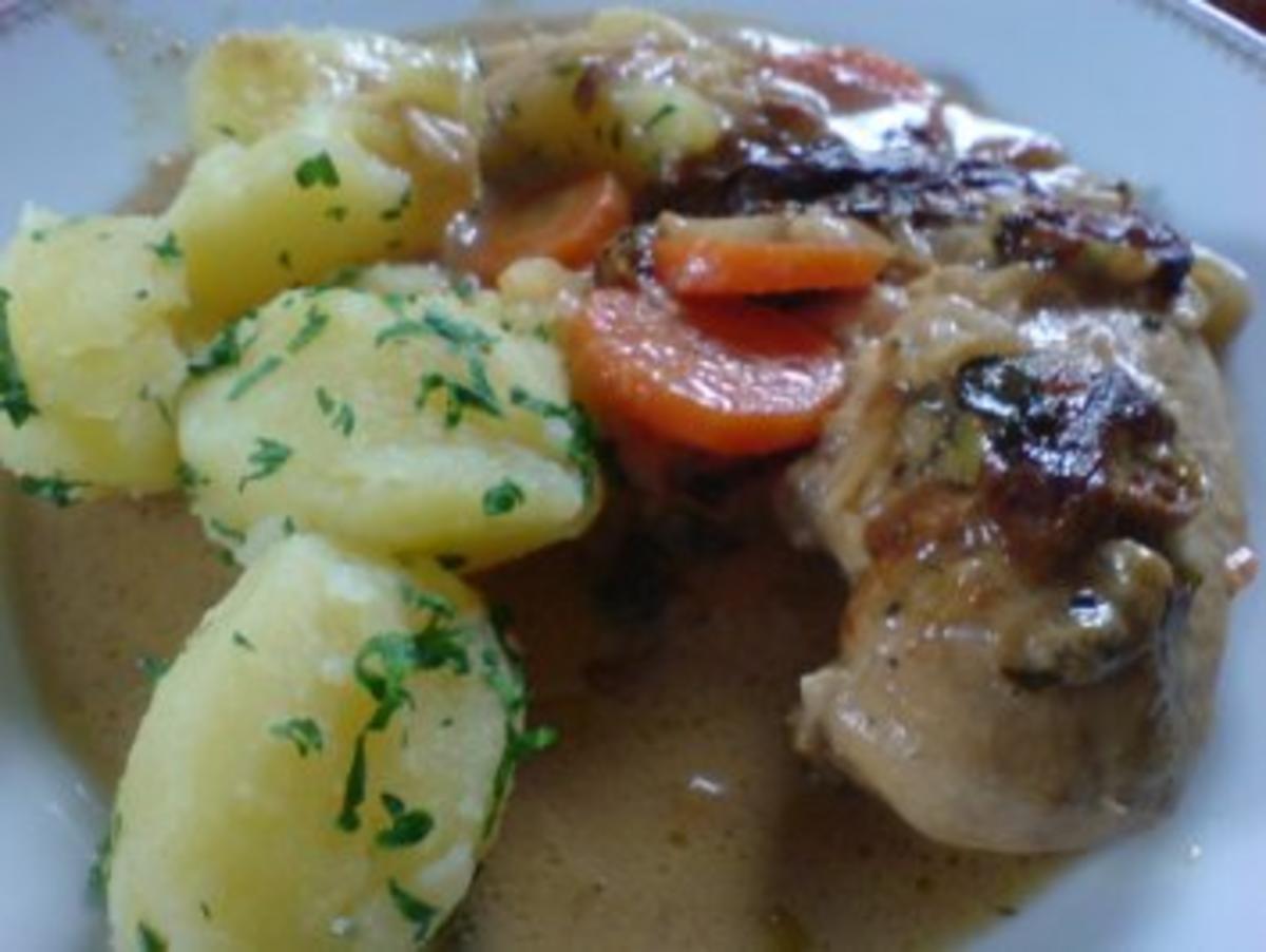 Hähnchenbrüste in sahniger Gemüse-Soße - Rezept - Bild Nr. 23