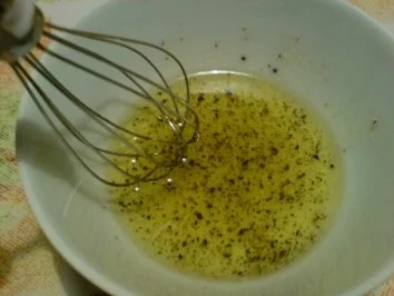 Bunter Salat dazu gebratene Baramundifilets - Rezept - Bild Nr. 20