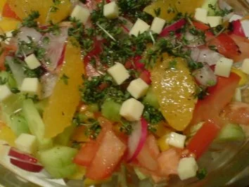 Bunter Salat dazu gebratene Baramundifilets - Rezept - Bild Nr. 28