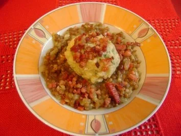 Rezept: Specklinsen Bild Nr. 2 Specklinsen - Rezept - Bild Nr. 2