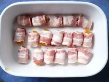 Speck - Aprikosen - Rezept