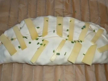 Pizzarollo mit Pfifferlingen gefüllt - Rezept - Bild Nr. 3