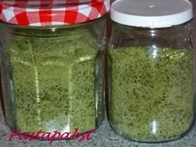 Rucola-Balsamico Salz - Rezept