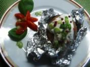 Ofenkartoffel mit Kräuterquark - Rezept