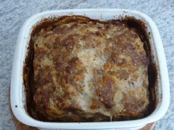 Hackfleisch : Hackbraten mit Ei, Schmorgurke und Salzkartoffeln - Rezept - Bild Nr. 11