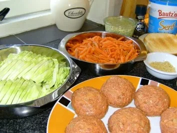 Rezept: Hackball - Gemüse - Auflauf Bild Nr. 2 Hackball - Gemüse - Auflauf - Rezept - Bild Nr. 2