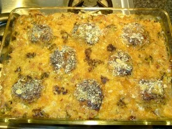 Rezept: Hackball - Gemüse - Auflauf Hackball - Gemüse - Auflauf - Rezept