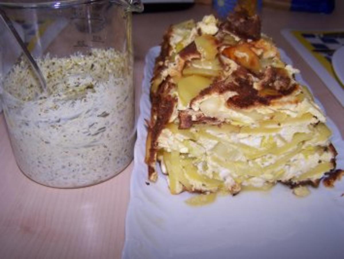 Kartoffel-Lauch-Terrine - Rezept