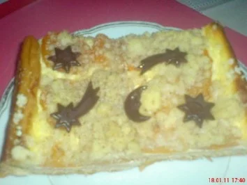 Obststreuselkuchen vom Blech - Rezept