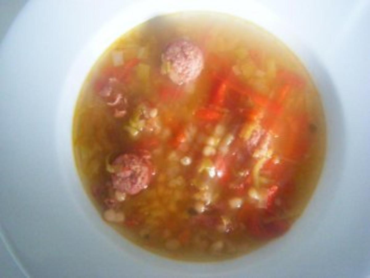 Serbische Bohnensuppe - Rezept - Bild Nr. 6