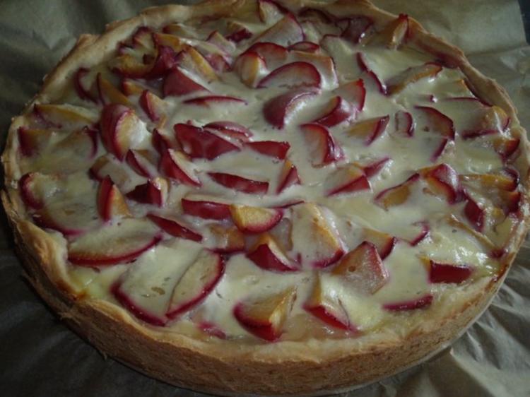 Pflaumenkuchen mit weiche Butter und Mehl - Rezept mit Bild - kochbar.de