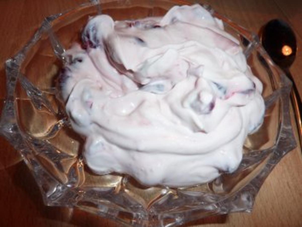 Bilder für Dessert: Quarkspeise mit Kirschen - Rezept