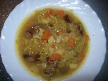 Eintopf - Wirsingkohl mit Schinkenpolnische - Rezept - Bild Nr. 7