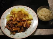 Geschnezeltes vom Fleischkäse - Rezept