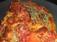 Kartoffelpizza mit Speck und Mozzarella - Rezept - Bild Nr. 5