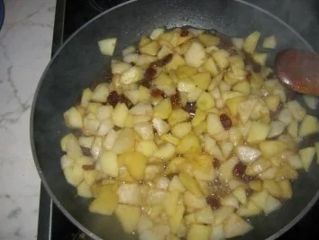 Mini-Strudel mit Schokosoße und Eis - Rezept - Bild Nr. 4