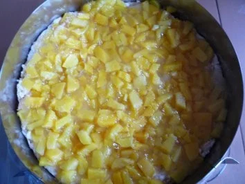 Pfirsichtorte mit Baiserboden - Rezept - Bild Nr. 3