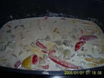 Rezept: Mein Sahne-Geschnetzeltes Mein Sahne-Geschnetzeltes - Rezept