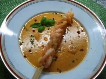 Rezept: Süßkartoffel-Ingwersuppe Süßkartoffel-Ingwersuppe - Rezept