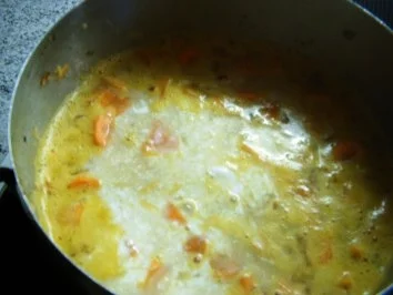 Rezept: Süßkartoffel-Ingwersuppe Bild Nr. 5 Süßkartoffel-Ingwersuppe - Rezept - Bild Nr. 5