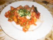 HUEVOS A LA FLAMENCA ~ Gebackene Eier - Rezept