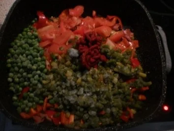 HUEVOS A LA FLAMENCA ~ Gebackene Eier - Rezept - Bild Nr. 5