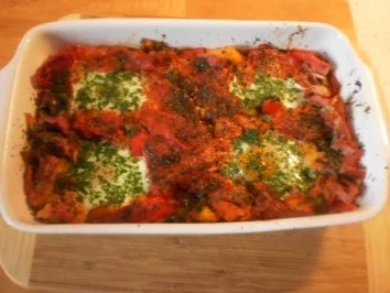 HUEVOS A LA FLAMENCA ~ Gebackene Eier - Rezept - Bild Nr. 9