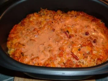 Auflauf : Nudel - Topf aus dem Ofen - Rezept - Bild Nr. 6