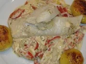 Filet vom Seewolf mit Wintergemüse - Rezept