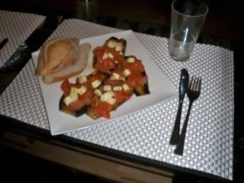 Leo´s gebratene Auberginen - Rezept