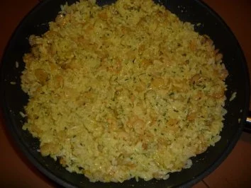 Shrimps mit Curryreis aus der Pfanne - Rezept - Bild Nr. 4