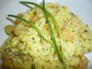 Shrimps mit Curryreis aus der Pfanne - Rezept