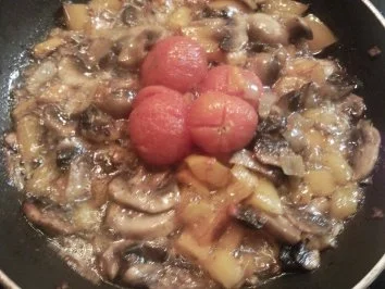 Paprika-Pilz-Wildkräutergemüse - Rezept - Bild Nr. 4