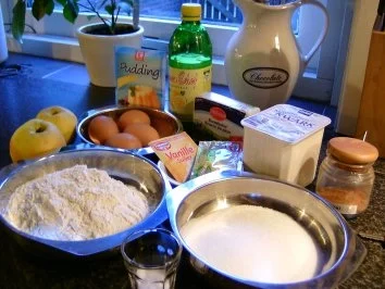 Rezept: Gedeckter Apfelkäsekuchen Bild Nr. 9 Gedeckter Apfelkäsekuchen - Rezept - Bild Nr. 9