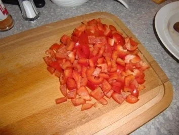 Rindergulasch mit Pilze und Paprika - Rezept - Bild Nr. 4