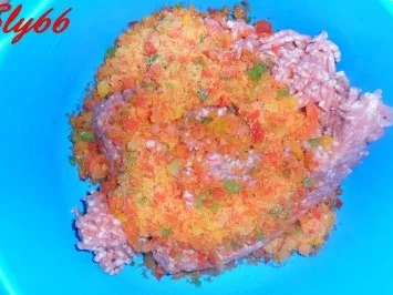 Rezept: Fleischgerichte:Chevapchichi - Hackfleischröllchen Bild Nr. 5 Fleischgerichte:Chevapchichi - Hackfleischröllchen - Rezept - Bild Nr. 5