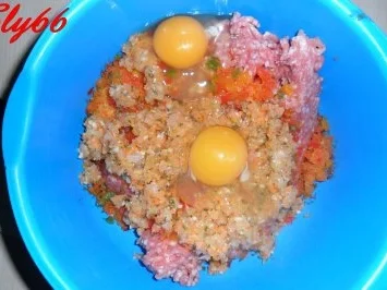 Rezept: Fleischgerichte:Chevapchichi - Hackfleischröllchen Bild Nr. 6 Fleischgerichte:Chevapchichi - Hackfleischröllchen - Rezept - Bild Nr. 6