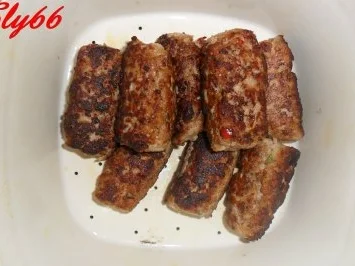 Rezept: Fleischgerichte:Chevapchichi - Hackfleischröllchen Bild Nr. 16 Fleischgerichte:Chevapchichi - Hackfleischröllchen - Rezept - Bild Nr. 16