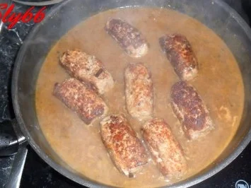 Rezept: Fleischgerichte:Chevapchichi - Hackfleischröllchen Bild Nr. 24 Fleischgerichte:Chevapchichi - Hackfleischröllchen - Rezept - Bild Nr. 24