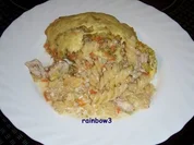 Rezept: Kochen: Nudelauflauf mit Fleisch und Gemüse Kochen: Nudelauflauf mit Fleisch und Gemüse - Rezept