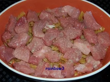 Rezept: Kochen: Nudelauflauf mit Fleisch und Gemüse Bild Nr. 3 Kochen: Nudelauflauf mit Fleisch und Gemüse - Rezept - Bild Nr. 3