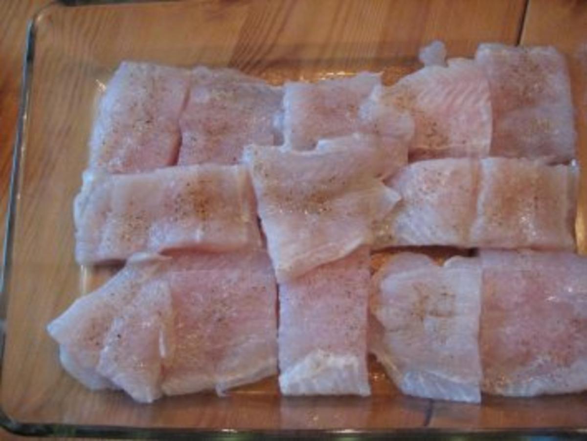 Fischfilet mit Spitzkohl unter Kräuterkruste - Rezept - Bild Nr. 3