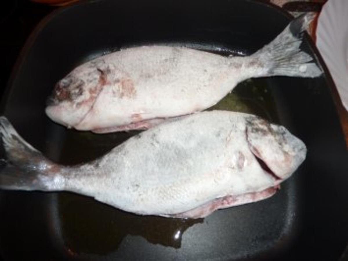 Fisch: Dorade mit Kartoffel-Gemüsepfanne - Rezept - Bild Nr. 4