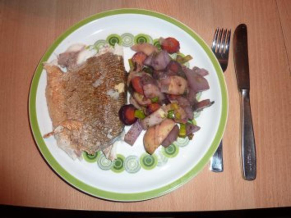 Fisch: Dorade mit Kartoffel-Gemüsepfanne - Rezept - Bild Nr. 8